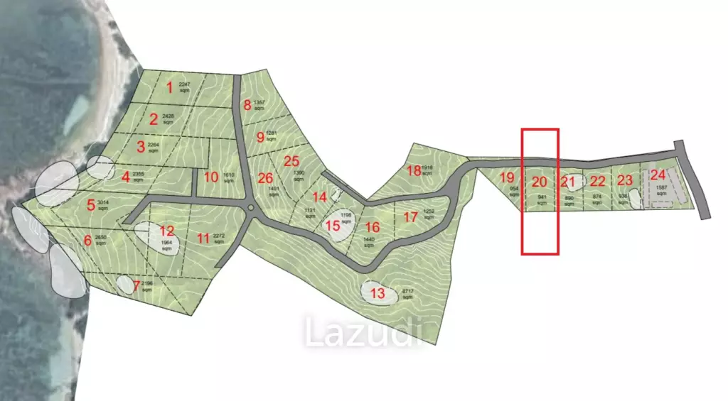 Exclusive Land at The Waterfront Estate, Ko Pha-ngan