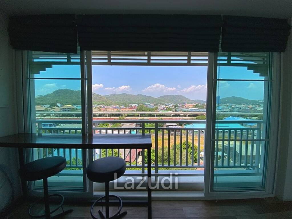 City Center 2 Bed 2 Bath Condo with Sea and Mountain View