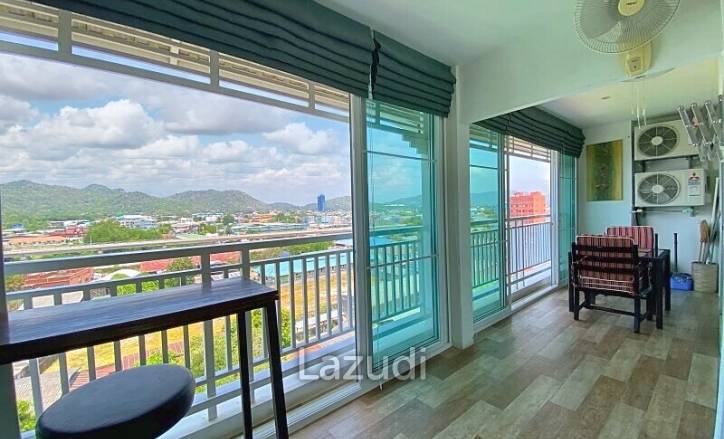 City Center 2 Bed 2 Bath Condo with Sea and Mountain View