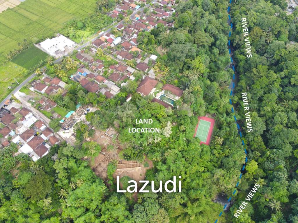 IDYLLIC JUNGLE AND RIVER VIEW LAND IN KEDIRI, TABANAN