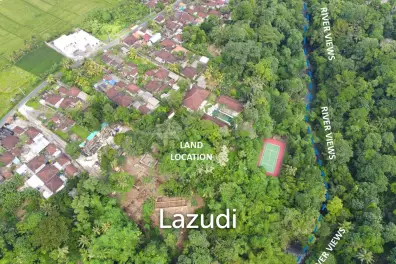 IDYLLIC JUNGLE AND RIVER VIEW LAND IN KEDIRI, TABANAN