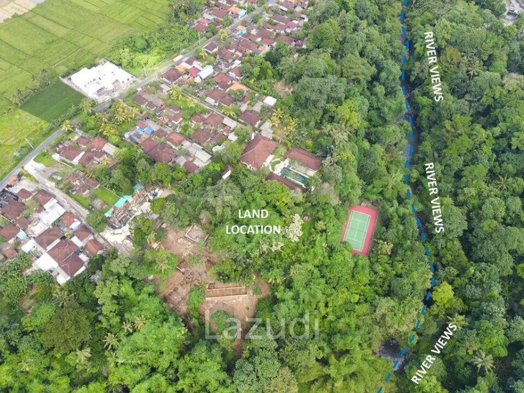 IDYLLIC JUNGLE AND RIVER VIEW LAND IN KEDIRI, TABANAN