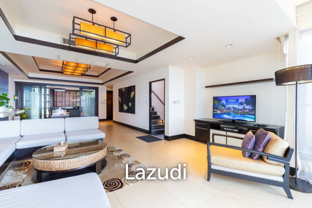 2 bedrooms beachfront in laguna