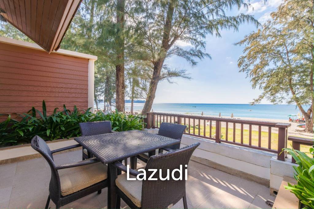 2 bedrooms beachfront in laguna