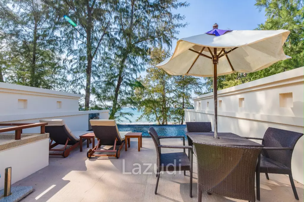 2 bedrooms beachfront in laguna
