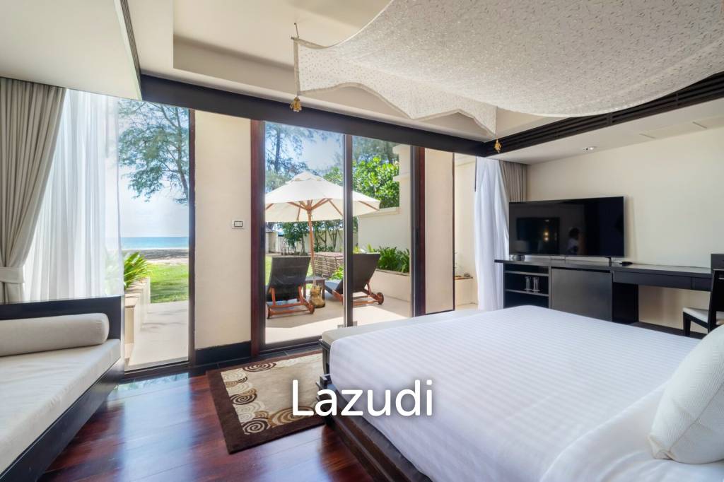 Beachfront villa 2 beds sea view at laguna