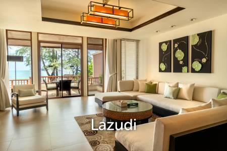 Beachfront villa 2 beds sea view at laguna