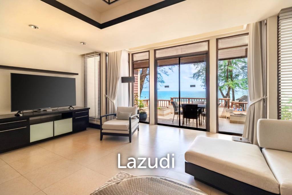 Beachfront villa 2 beds sea view at laguna