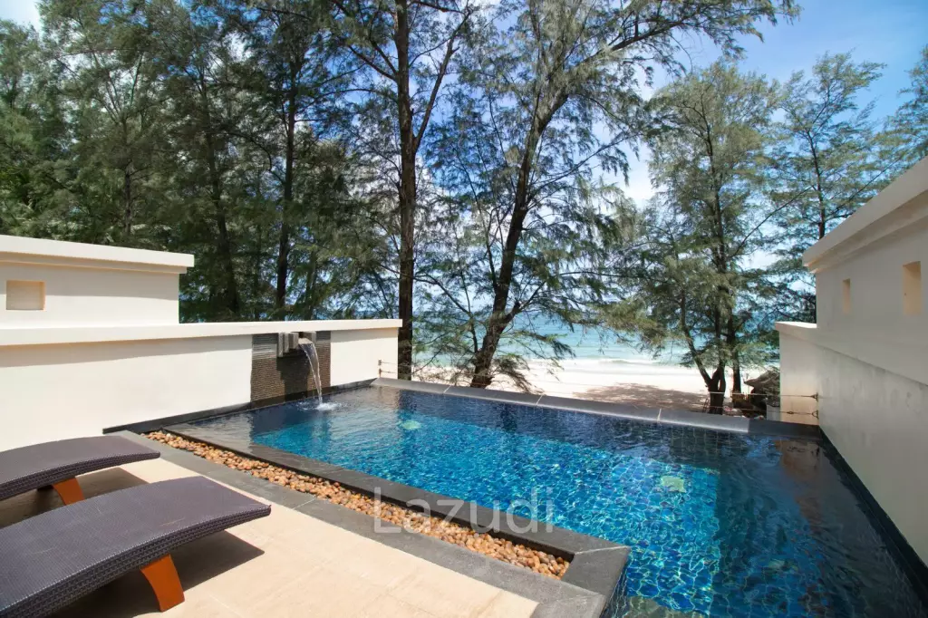 Beachfront villa 2 beds sea view at laguna