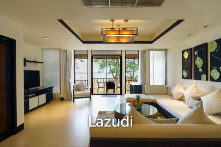 Beachfront villa 2 beds sea view at laguna