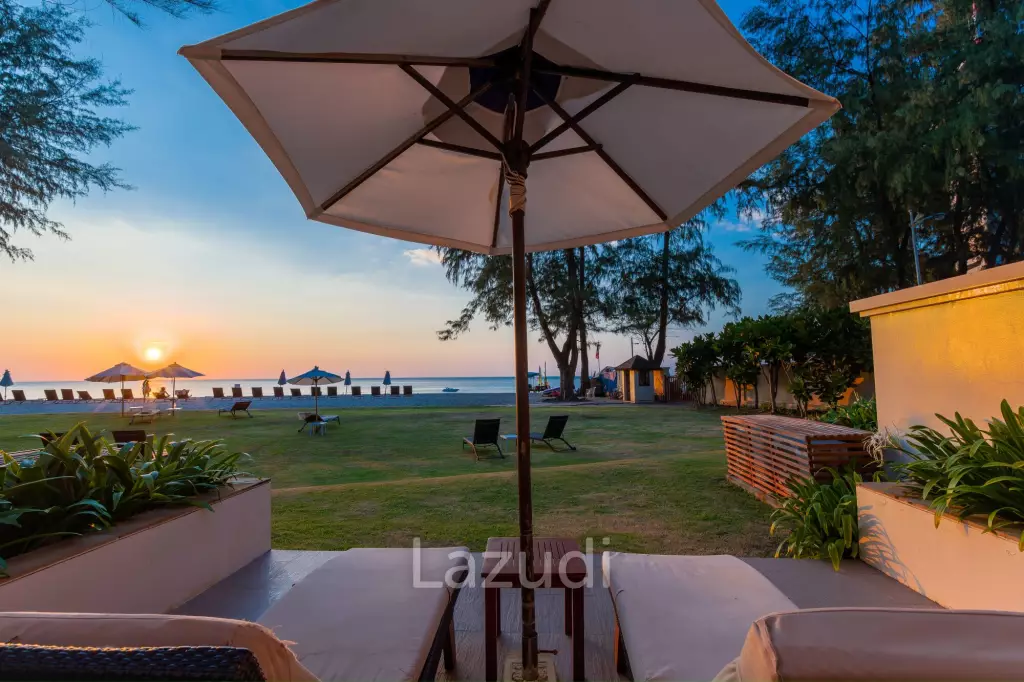 Beachfront villa 2 beds sea view at laguna