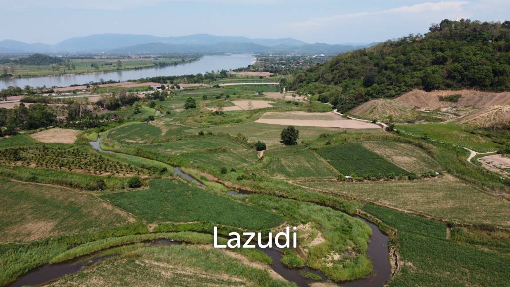 Urgent!!! Land for Sale 123 Rai in Chiang Saen