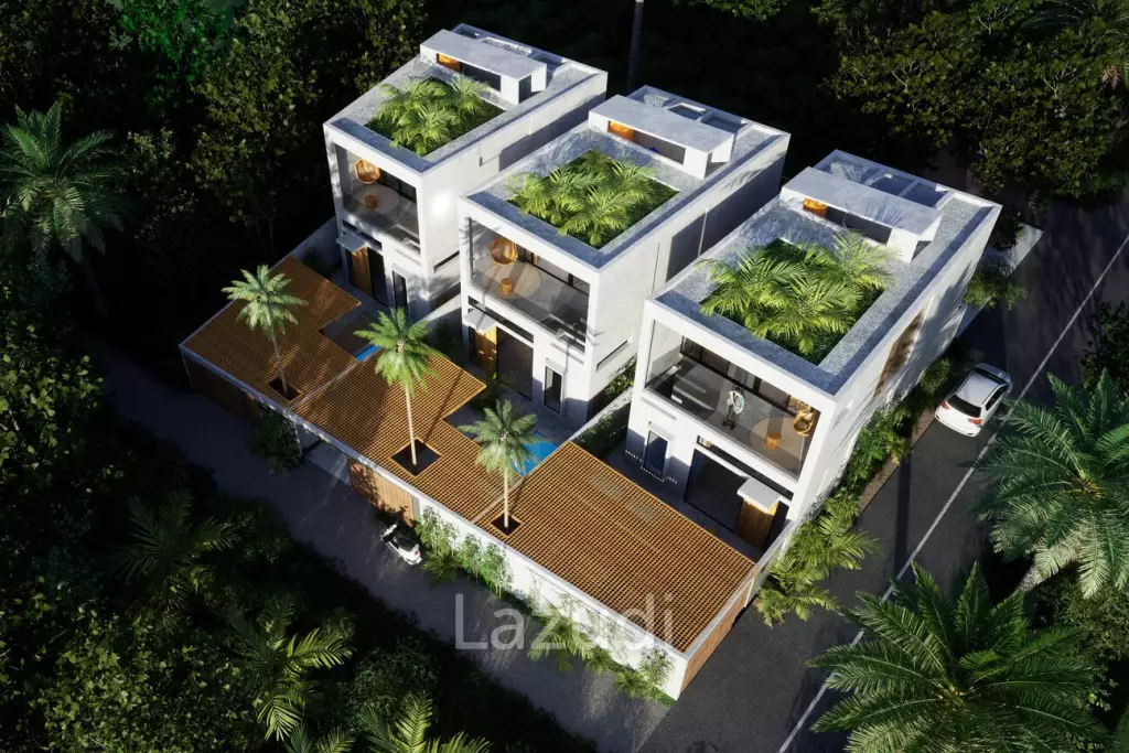 Complex of 3 Villas close to Pandawa Beach