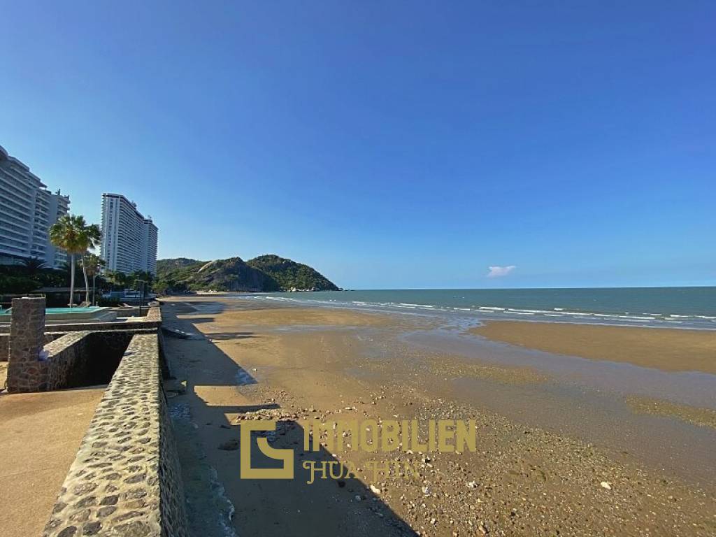 Beachfront 2 Story 7 Bed Condo For Sale in Khao Tao