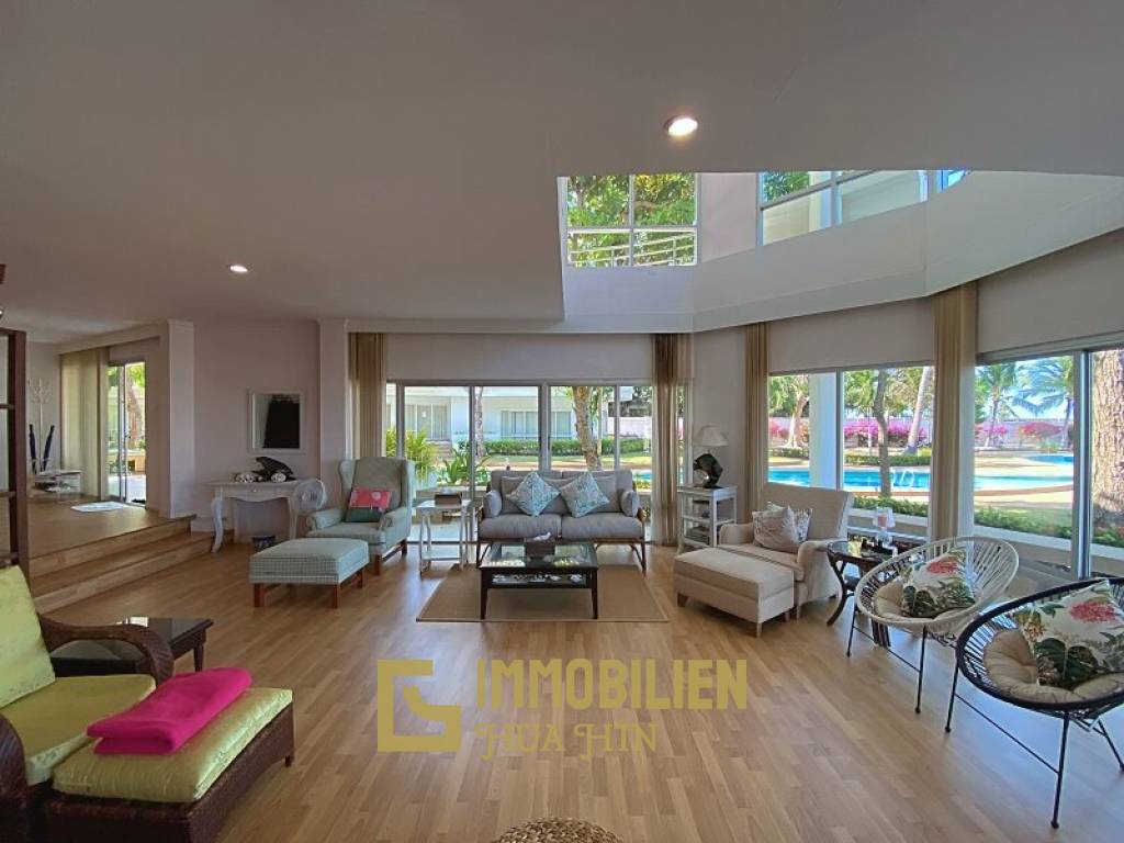 Beachfront 2 Story 7 Bed Condo For Sale in Khao Tao