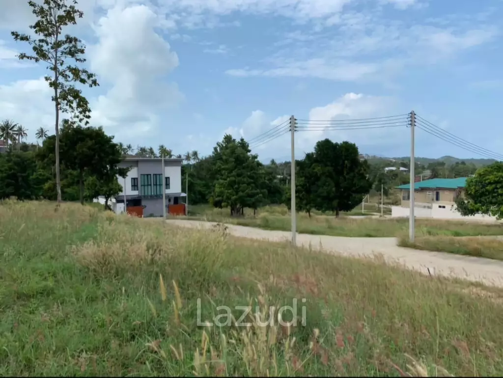 Different Flat Land Plots for Sale in Plai Laem Soi 8
