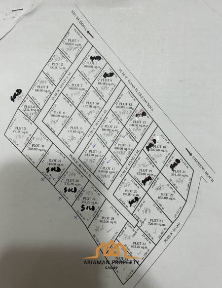 Different Land plots for Sale in Plai Laem Soi 8