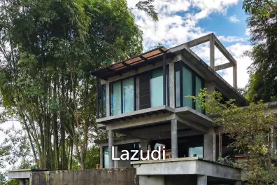 ขายบ้านสวย 2 หลังพร้อมที่ดิน 7 ไร่วิวภูเขา ในอ.แม่สาย
