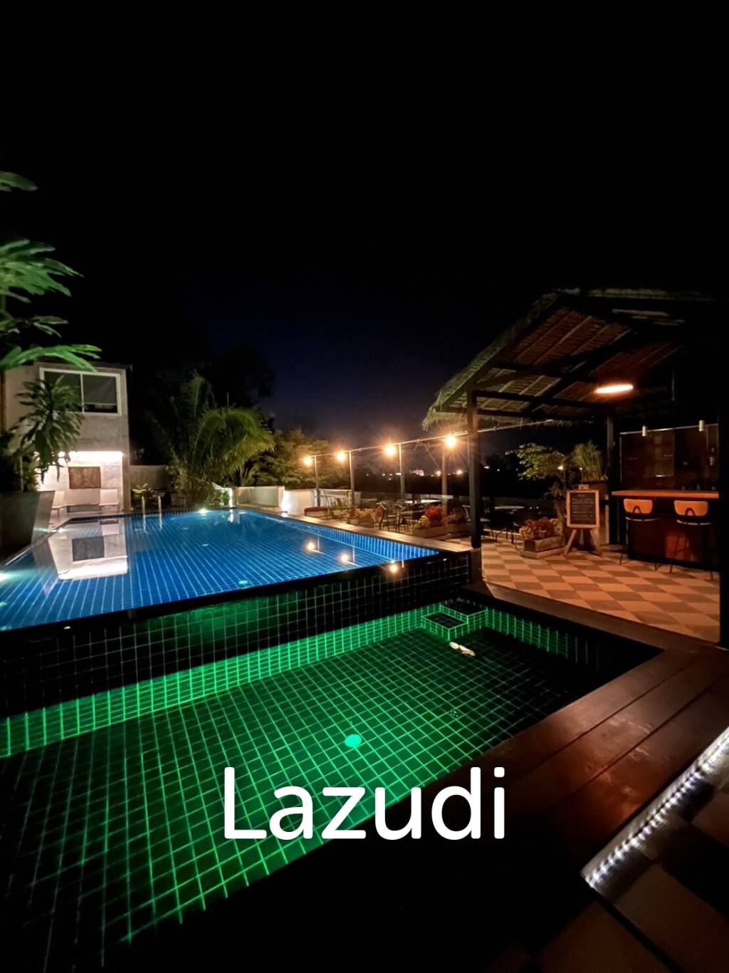 ห้องให้เช่าในรีสอร์ท 1 ห้องนอน ใกล้ตัวเมือง