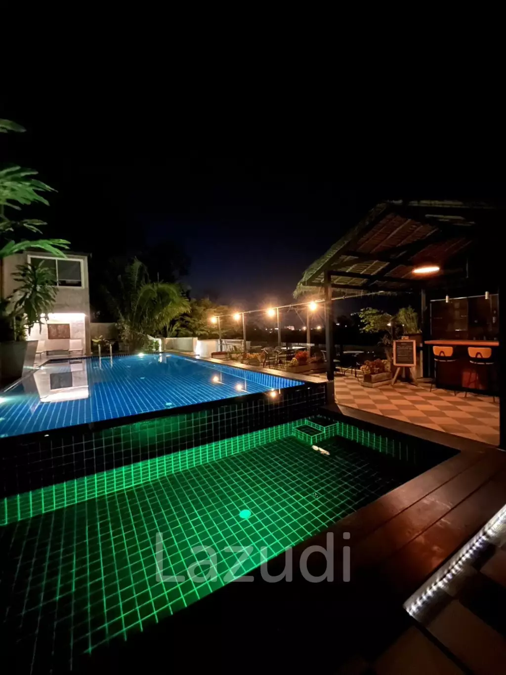 ห้องให้เช่าในรีสอร์ท 1 ห้องนอน ใกล้ตัวเมือง