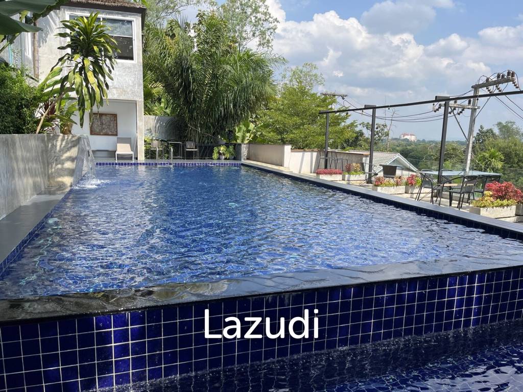 ห้องให้เช่าในรีสอร์ท 1 ห้องนอน ใกล้ตัวเมือง