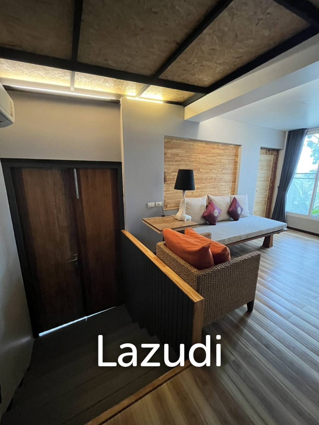 ห้องให้เช่าในรีสอร์ท 1 ห้องนอน ใกล้ตัวเมือง