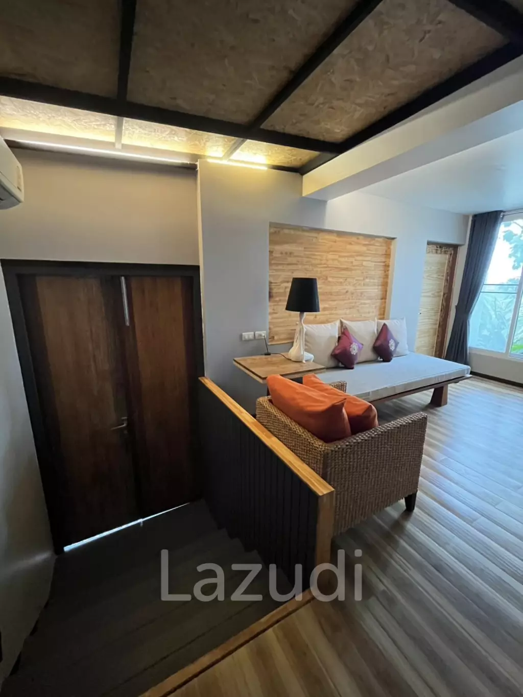 ห้องให้เช่าในรีสอร์ท 1 ห้องนอน ใกล้ตัวเมือง