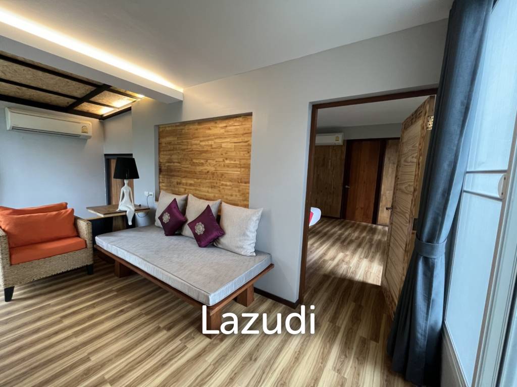 ห้องให้เช่าในรีสอร์ท 1 ห้องนอน ใกล้ตัวเมือง