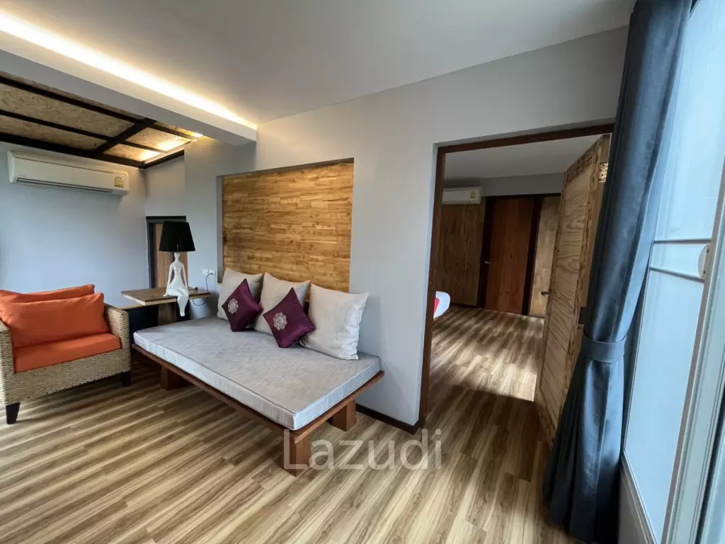 ห้องให้เช่าในรีสอร์ท 1 ห้องนอน ใกล้ตัวเมือง