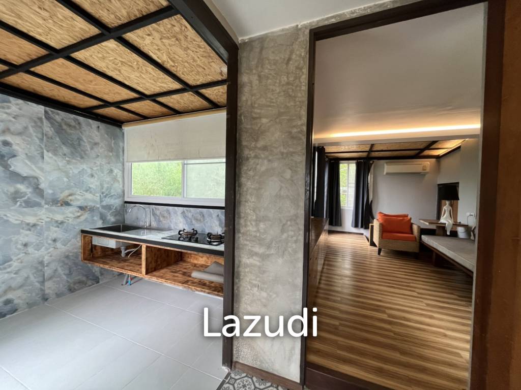ห้องให้เช่าในรีสอร์ท 1 ห้องนอน ใกล้ตัวเมือง