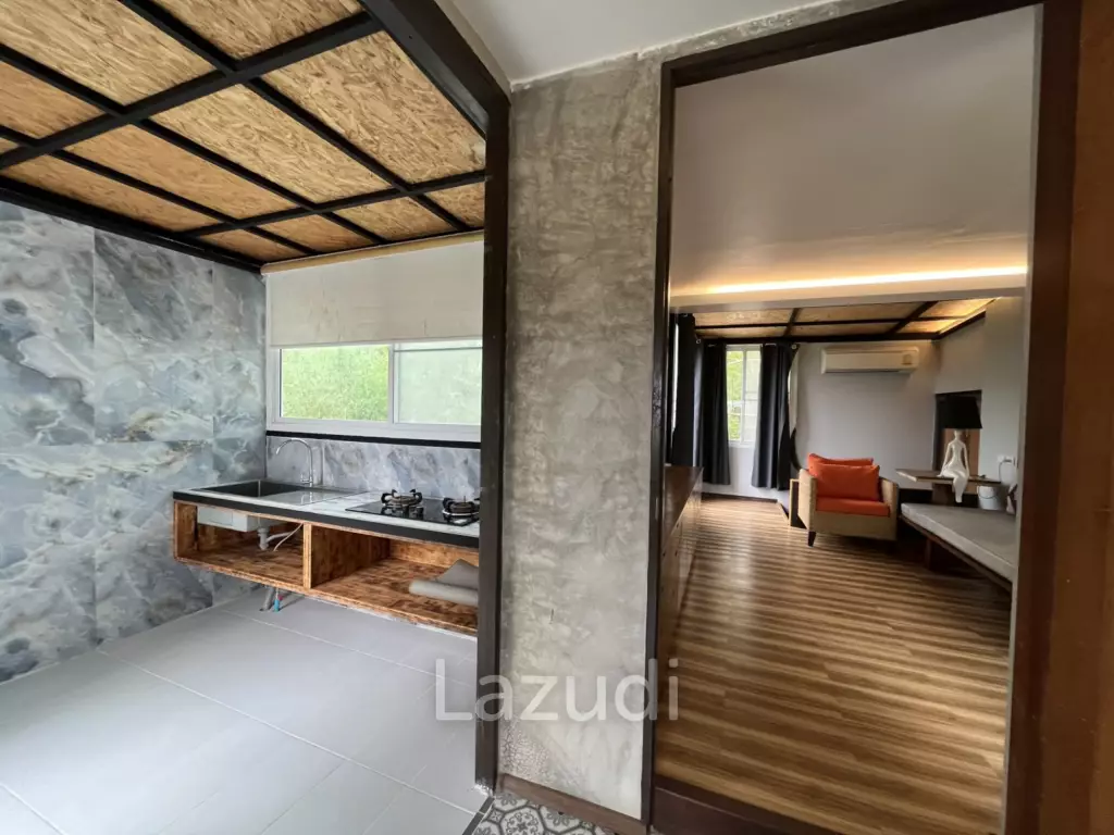 ห้องให้เช่าในรีสอร์ท 1 ห้องนอน ใกล้ตัวเมือง