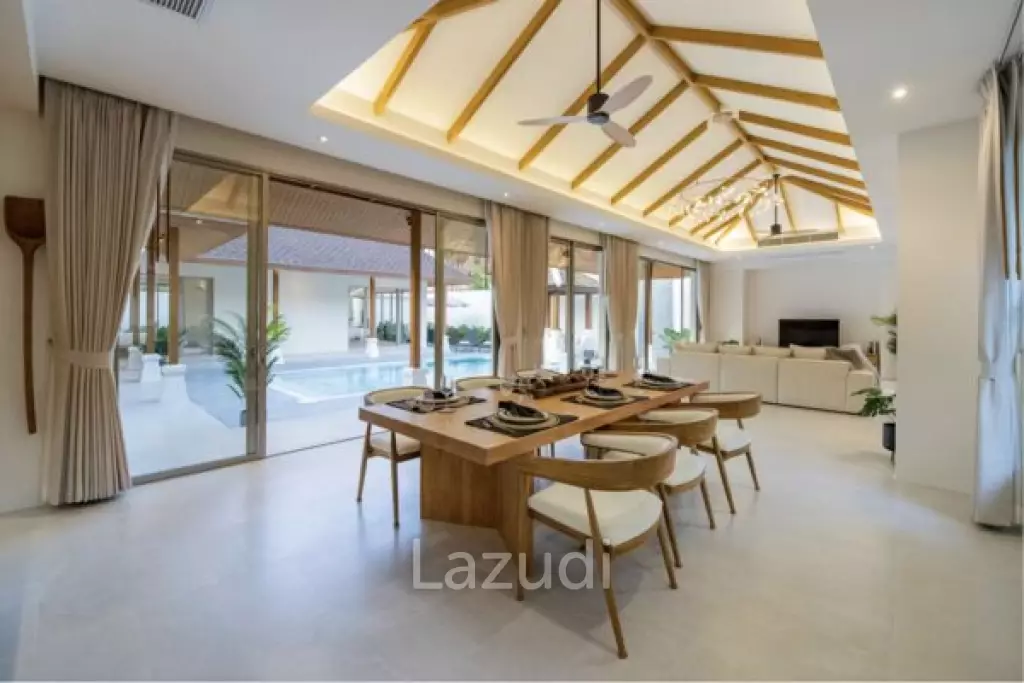 New renovated villa 4 beds in Cherngtalay