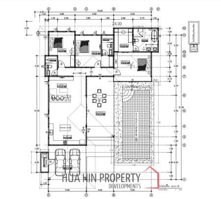 3 Bed 3 Bath 228.26 SQ.M Aria 3 Hua Hin