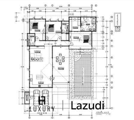 3 Bed 3 Bath 228.26 SQ.M Aria 3 Hua Hin