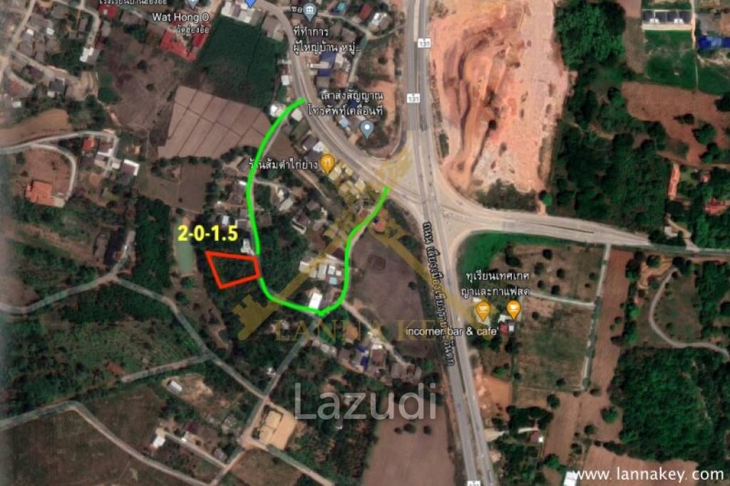2 rai of Land near City for Sale