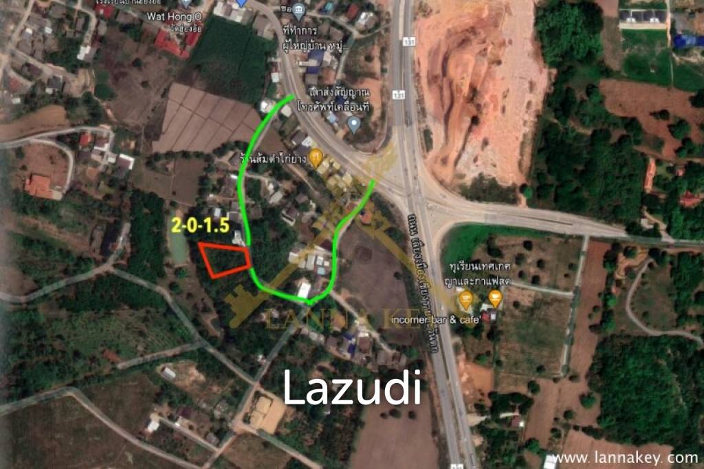 2 rai of Land near City for Sale