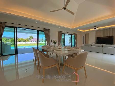 4 Bed 4 Bath Fully Furnished New Pool Villa For Sale on 2 Rai
