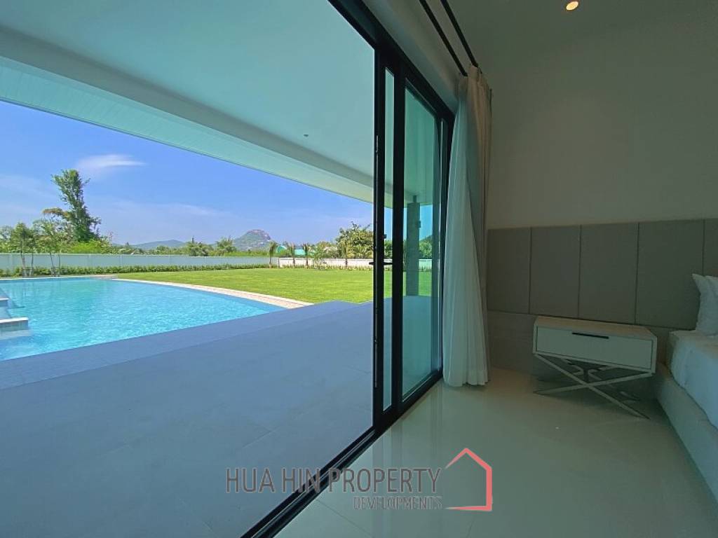 4 Bed 4 Bath Fully Furnished New Pool Villa For Sale on 2 Rai