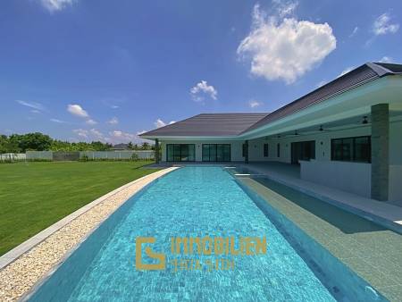 4 Bed 4 Bath Fully Furnished New Pool Villa For Sale on 2 Rai