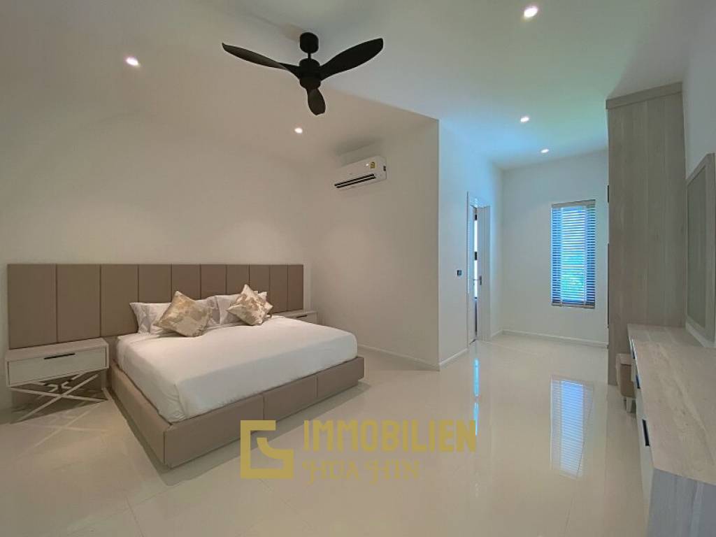 4 Bed 4 Bath Fully Furnished New Pool Villa For Sale on 2 Rai