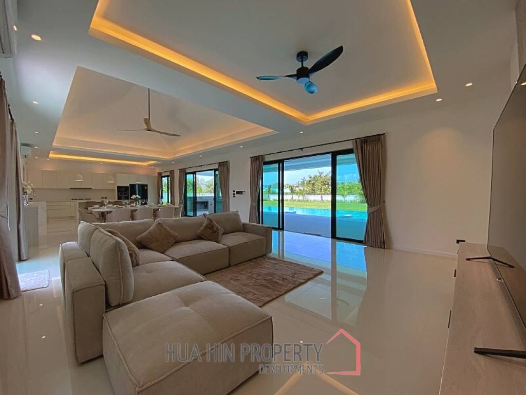 4 Bed 4 Bath Fully Furnished New Pool Villa For Sale on 2 Rai
