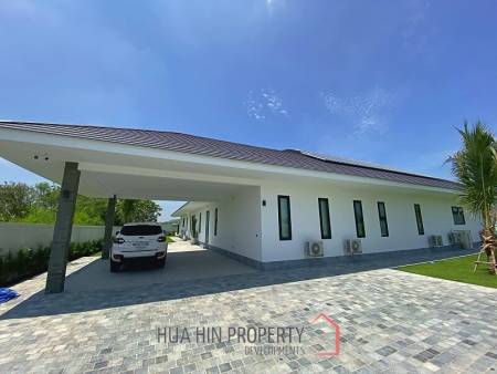 4 Bed 4 Bath Fully Furnished New Pool Villa For Sale on 2 Rai