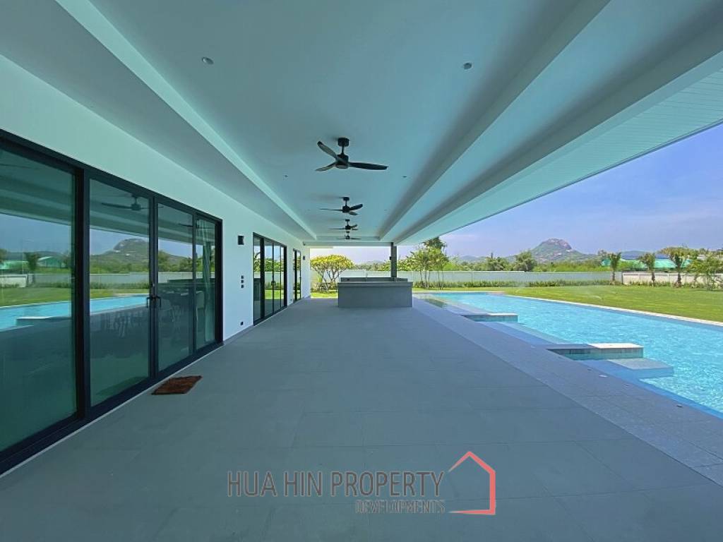 4 Bed 4 Bath Fully Furnished New Pool Villa For Sale on 2 Rai