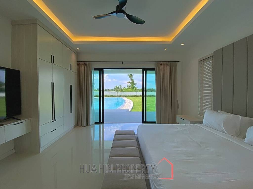 4 Bed 4 Bath Fully Furnished New Pool Villa For Sale on 2 Rai