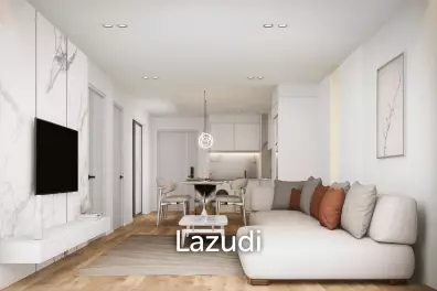 2 Bedroom 1 Bathroom 57.91 SQ.M Siam Oriental Oasis