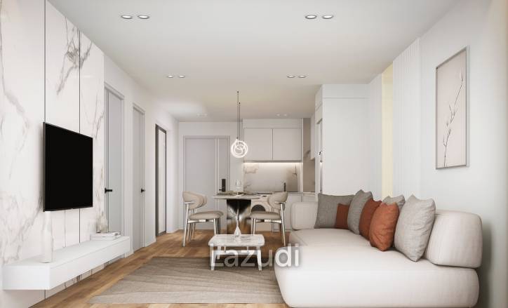 2 Bedroom 1 Bathroom 58.36 SQ.M Siam Oriental Oasis