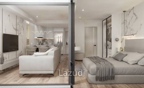 1 Bedroom 1 Bathroom 48.32 SQ.M Siam Oriental Oasis