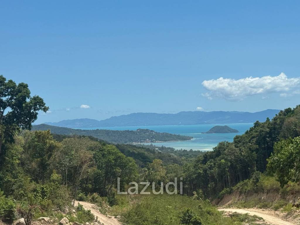 Sea View Land Plot 802 SQ.M in Koh Phangan