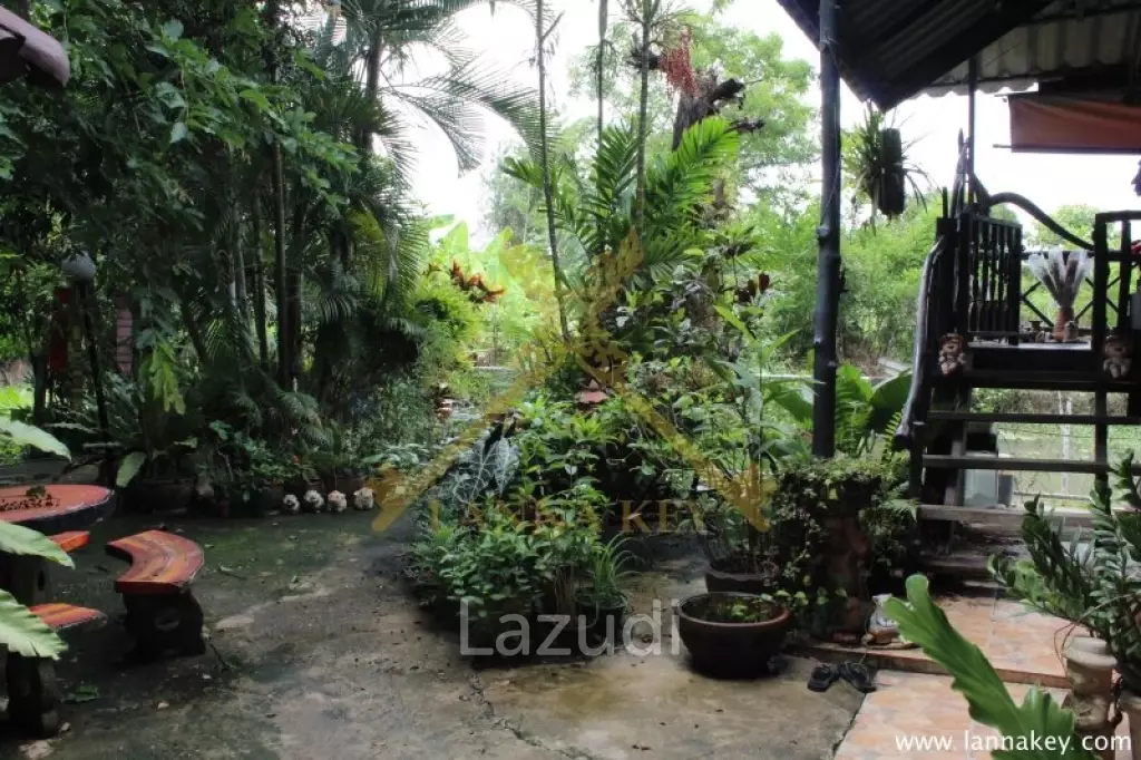 Nice Location House with 1-2-0 rai of Land