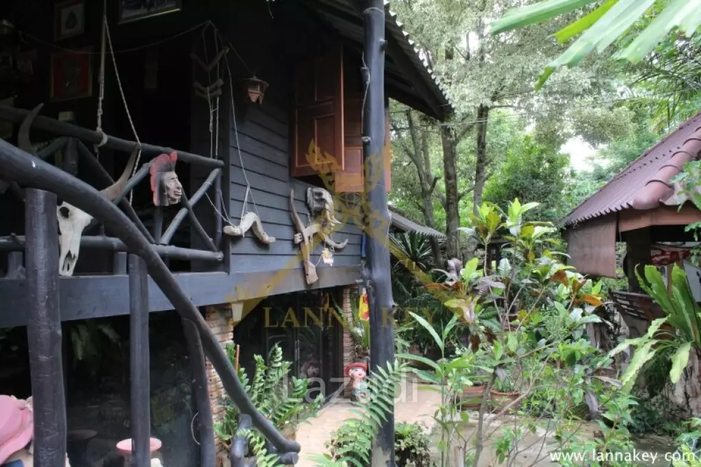 Nice Location House with 1-2-0 rai of Land